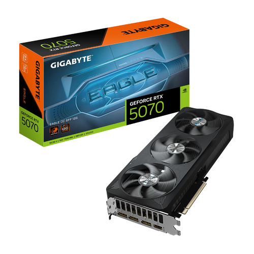 Відеокарта GIGABYTE GeForce RTX 5070 12GB GDDR7 EAGLE OC