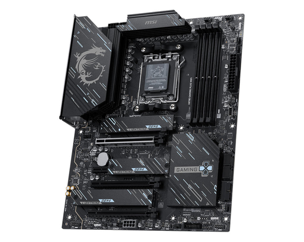 Материнcька плата MSI X870E GAMING PLUS WIFI sAM5 X870E 4xDDR5 M.2 HDMI WiFi BT ATX