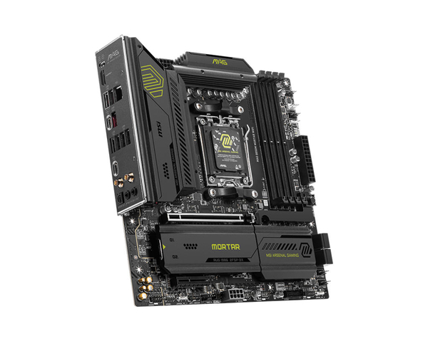 Материнcька плата MSI MAG B850M MORTAR WIFI sAM5 B850 4xDDR5 M.2 HDMI WiFi BT mATX