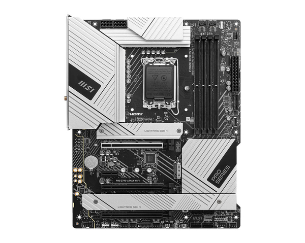 Материнcька плата MSI PRO Z790-A MAX WIFI s1700 Z790 4xDDR5 HDMI DP Wi-Fi BT ATX