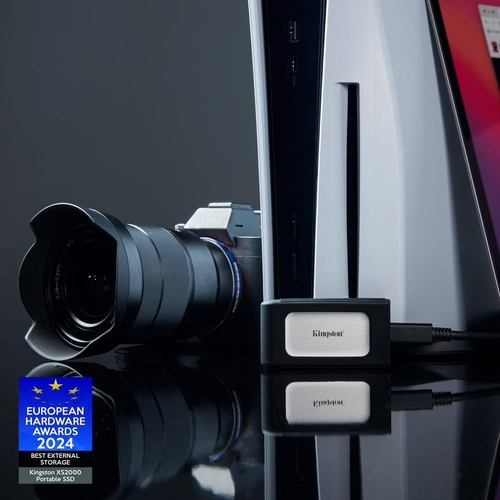 Накопитель внешний SSD Portable USB 4.0ТB Kingston XS2000 BoC Silver (SXS2000/4000GA)