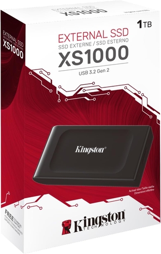 Портативний SSD Kingston 1TB USB 3.2 Gen 2 Type-C XS1000