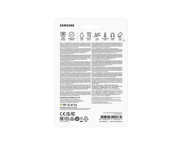 Карта пам'яті Samsung microSDXC   64GB C10 UHS-I R130MB/s Evo Plus + SD