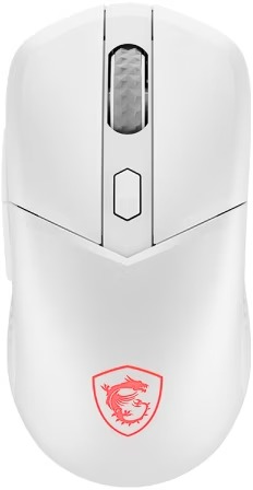 Миша MSI VERSA 300 W WHITE, WIRELESS, RGB, WL, білий