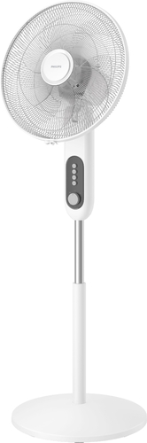 Вентилятор Philips підлоговий Series 1001, 45см, 47Вт, пульт ДК, опора кругла, білий