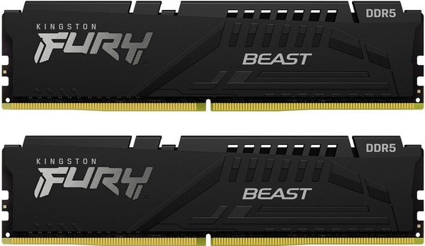 Пам'ять ПК Kingston DDR5 64GB KIT (32GBx2) 5600 FURY Beast
