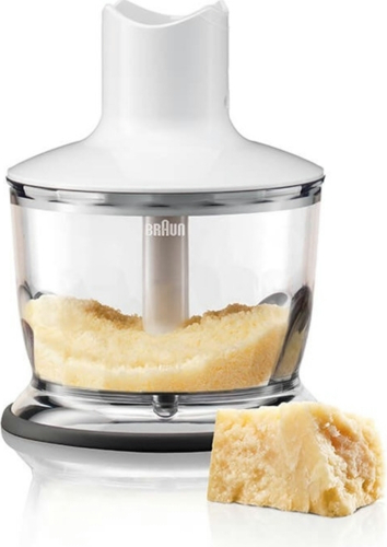 Блендер Braun заглибний, 750Вт, 3в1, чаша-600мл, білий