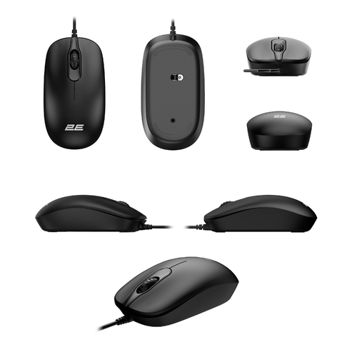 Мыша 2E MF405, USB-A, чорний