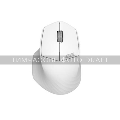 Миша 2E MF280 Silent, WL/BT, білий