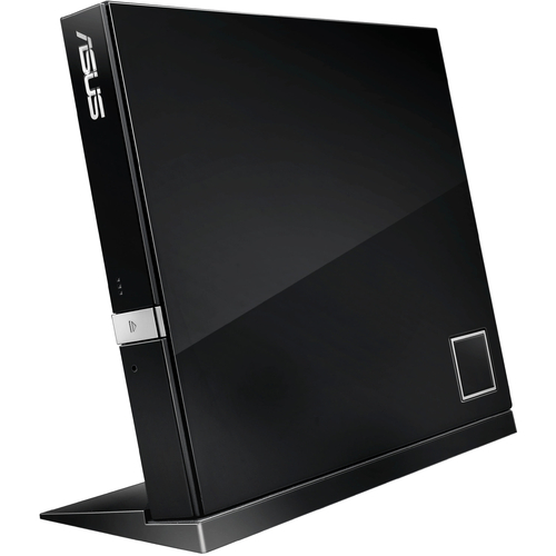 Привід оптичний портативний ASUS SBW-06D2X-U Blu-ray Combo burner M-DISC USB2.0 чорний Retail Box Slim