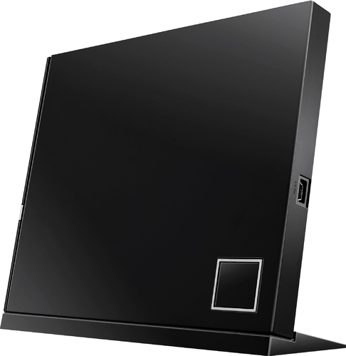 Привід оптичний портативний ASUS SBW-06D2X-U Blu-ray Combo burner M-DISC USB2.0 чорний Retail Box Slim
