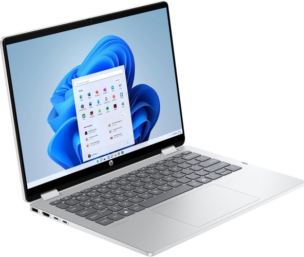 Ноутбук HP OmniBook 5 Flip x360 14" 2K IPS Touch, Intel 5-120U, 16GB, F1024GB, UMA, Win11, сріблястий