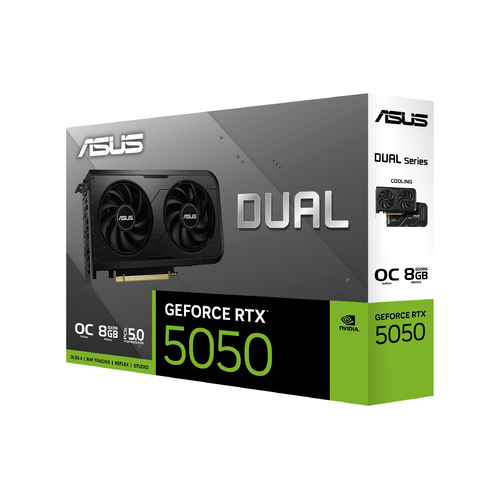 Відеокарта ASUS GeForce RTX 5050 8GB GDDR6 OC DUAL-RTX5050-O8G