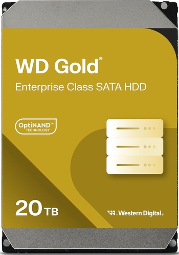 Жорсткий диск WD 20TB 3.5" 7200 512MB SATA Gold