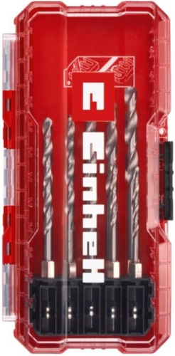 Набір свердел по металу Einhell HSS, 2-6.5мм, кейс, 10шт