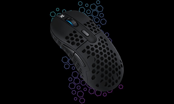 Миша ігрова Dream Machines DM6 HOLEY Trio Wireless Black