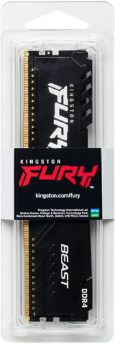 Модуль памяти DDR4 16GB/3200 Kingston Fury Beast Black (KF432C16BB1/16WP)
