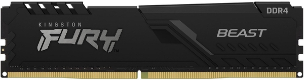 Модуль памяти DDR4 16GB/3200 Kingston Fury Beast Black (KF432C16BB1/16WP)
