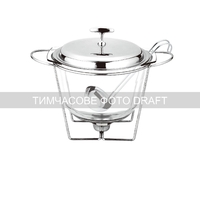 Марміт ARDESTO Black Mars 3800мл, скло, нержавіюча сталь, кругла, прозорий