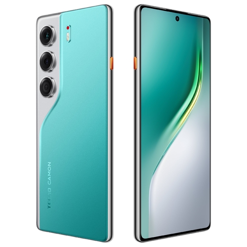 Смартфон TECNO Camon 40 (CM5) 6.78" 8/256ГБ, 2SIM, 5200мА•год, Emerald Lake Green