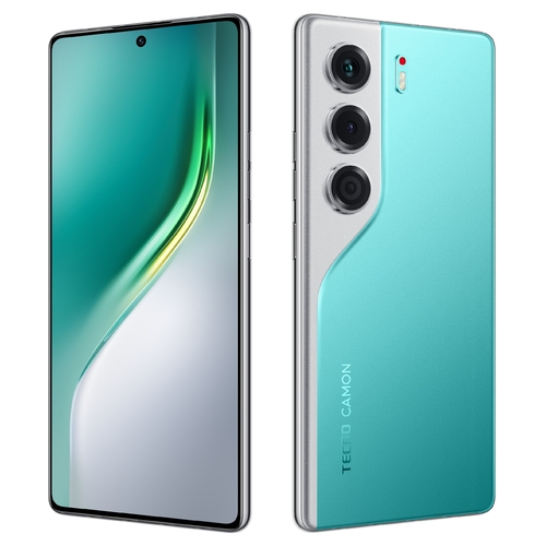 Смартфон TECNO Camon 40 (CM5) 6.78" 8/256ГБ, 2SIM, 5200мА•год, Emerald Lake Green