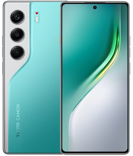Смартфон TECNO Camon 40 (CM5) 6.78" 8/256ГБ, 2SIM, 5200мА•год, Emerald Lake Green