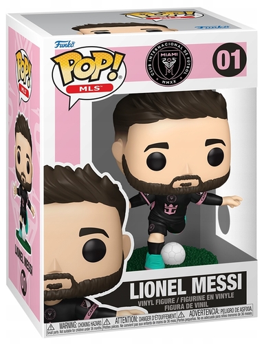 Фігурка Funko POP Football: Inter Miami - Lionel Messi (Away)