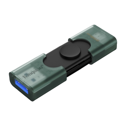 Флеш-накопитель USB3.2 256GB Type-C Kingston DataTraveler Duo Green (DTDEG2/256GB)