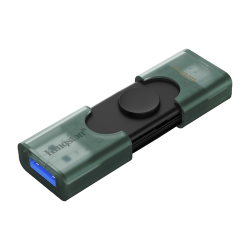 Флеш-накопитель USB3.2 128GB Type-C Kingston DataTraveler Duo Green (DTDEG2/128GB)