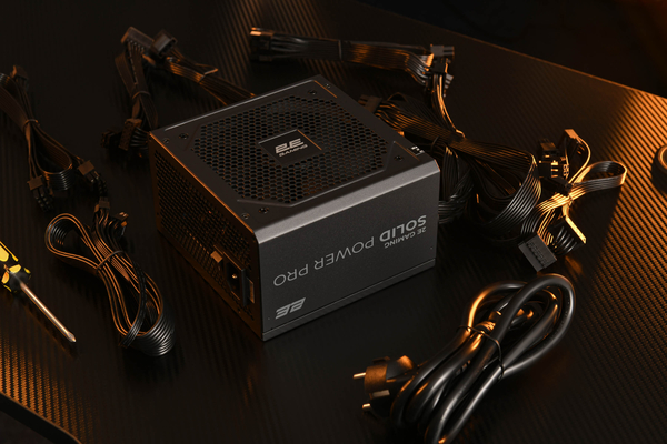 Блок живлення 2E GAMING Solid Power Pro ATX3.1 GEN5.0  (650W), >85%, 80+ Bronze, 120мм, 1xMB 24pin(20+4), 2xCPU 8pin(4+4), 3xMolex, 6xSATA, 4xPCIe 8pin(6+2), 1x12VHPWR, Semi Modular