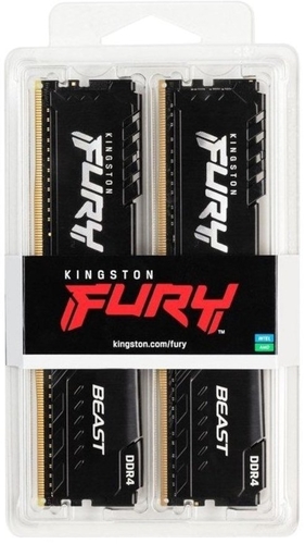 Модуль памяти DDR4 2x16GB/3200 Kingston Fury Beast Black (KF432C16BB1K2/32WP)