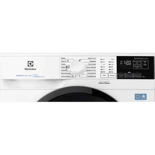 Пральна машина Electrolux фронтальна, 6кг, 1000, A, 41см, дисплей, інвертор, білий