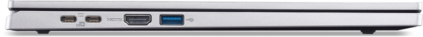 Ноутбук Acer Aspire Go AG15-71P 15.6" FHD IPS, Intel i5-13420H, 16GB, F512GB, UMA, Lin, сріблястий