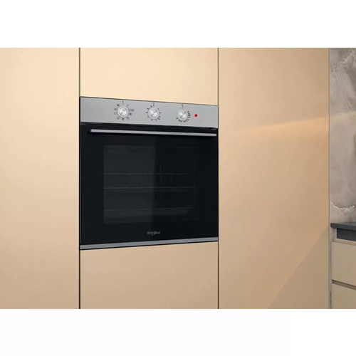 Духова шафа Whirlpool електрична, 71л, A, конвекція, нерж