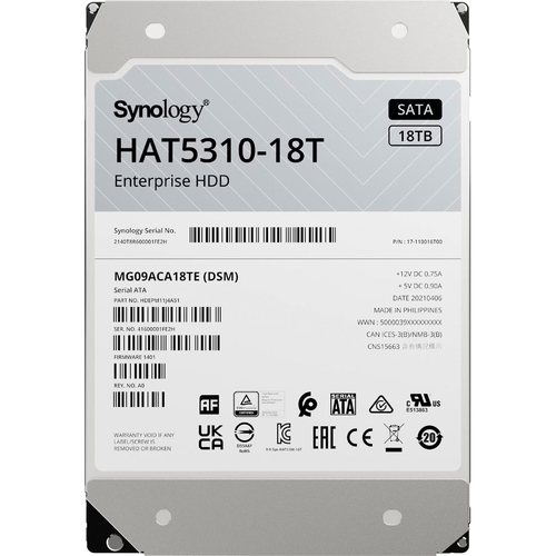 Жорсткий диск Synology 3.5" 18TБ SATA 7200