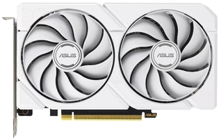Вiдеокарта ASUS Radeon RX 9060 XT 16GB GDDR6 OC DUAL-RX9060XT-16G-WHITE білий