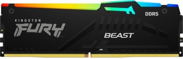 Пам'ять ПК Kingston DDR5 16GB 6000 FURY Beast RGB EXPO