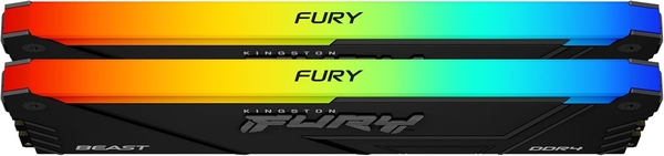 Модуль памяти DDR4 2x16GB/3200 Kingston Fury Beast RGB (KF432C16BB12AK2/32WP)