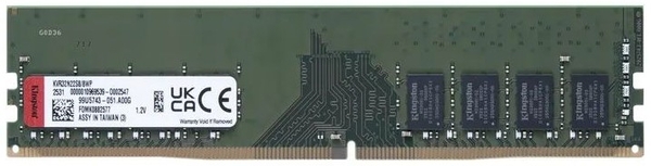 Модуль памяти DDR4 8GB/3200 Kingston ValueRAM (KVR32N22S8/8WP)