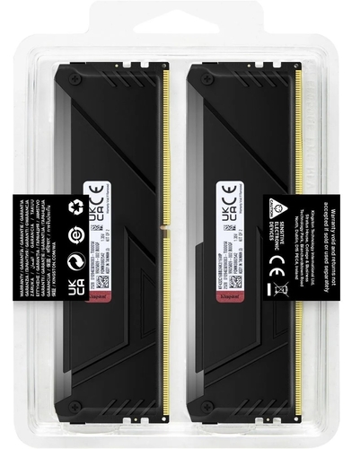 Модуль памяти DDR4 2x8GB/3200 Kingston Fury Beast RGB (KF432C16BB2AK2/16WP)