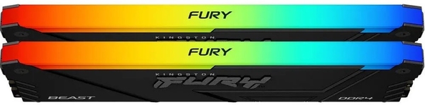 Модуль памяти DDR4 2x8GB/3200 Kingston Fury Beast RGB (KF432C16BB2AK2/16WP)