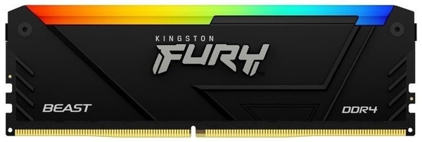 Модуль памяти DDR4 16GB/3200 Kingston Fury Beast RGB (KF432C16BB12A/16WP)