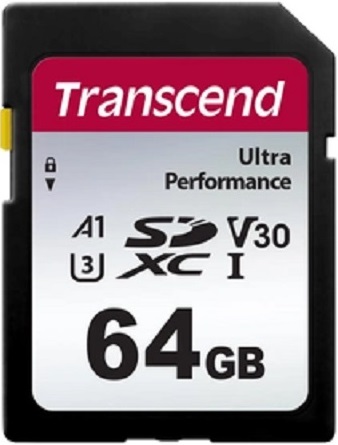 Карта пам'яті Transcend SD  64GB C10 UHS-I U3 R160/W50MB/s 4K