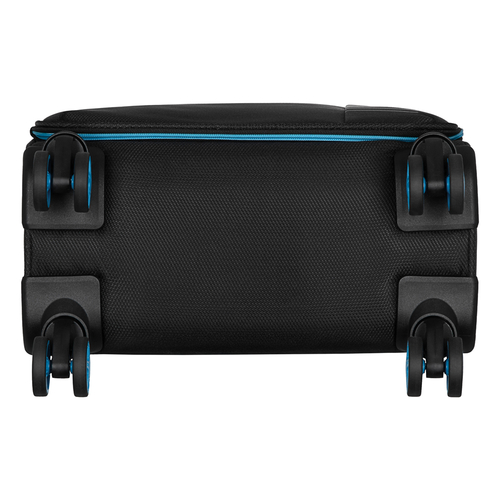 Набір валіз 2E, Trek, (L+M+S), TSA, 4 колеса, + 3 рюкзаки Cabin (2E-BPET-CABIN-BK), поліестр, чорний