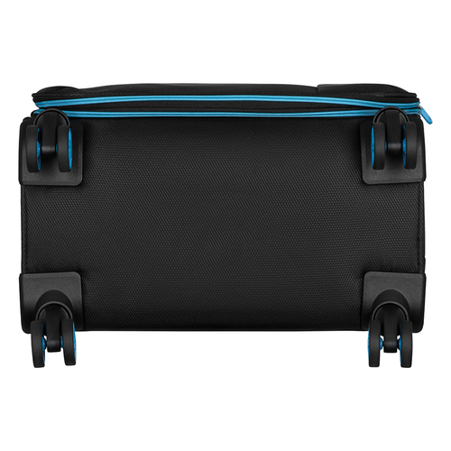 Набір валіз 2E, Trek, (L+M+S), TSA, 4 колеса, + 3 рюкзаки Cabin (2E-BPET-CABIN-BK), поліестр, чорний