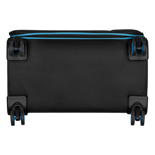 Набір валіз 2E, Trek, (L+M+S), TSA, 4 колеса, + 3 рюкзаки Cabin (2E-BPET-CABIN-BK), поліестр, чорний