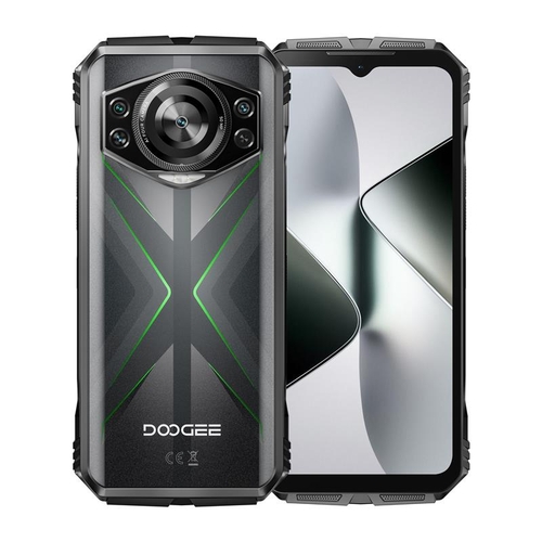 Смартфон Doogee S118 6.58" 12/512ГБ, 2SIM, 10800мА•год, чорно-зелений