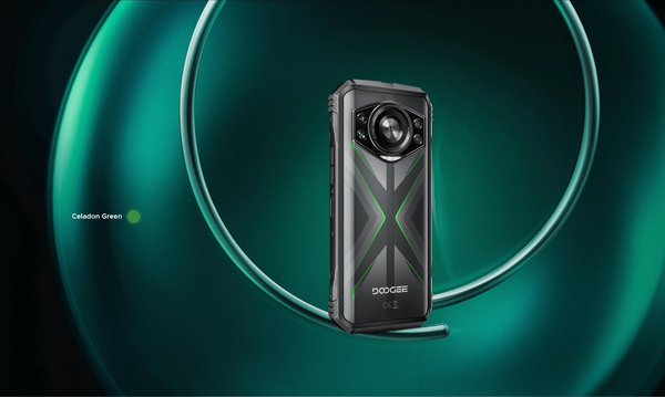 Смартфон Doogee S118 6.58" 12/512ГБ, 2SIM, 10800мА•год, чорно-зелений