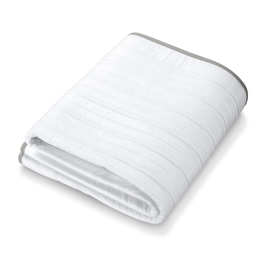 Електропростирадло  Beurer, 150х80см, 60Вт, 3 режими, фліс, білий