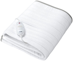 Електропростирадло  Beurer, 150х80см, 60Вт, 3 режими, фліс, білий